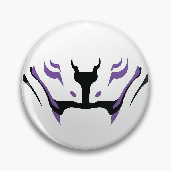 Item preview, Kitsune Fang Mask_purple designed and sold by greyedged.