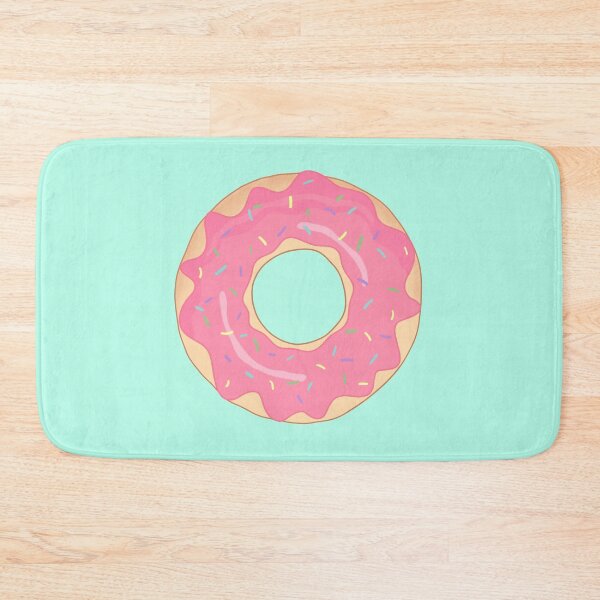 Item preview, Kawaii Donut with pink Topping and sugar Sprinkle designed and sold by MagicBaguette.