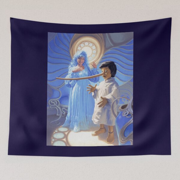 Item preview, Pinocchio Tells a Lie - Art by Greg Hildebrandt designed and sold by spiderwebart.