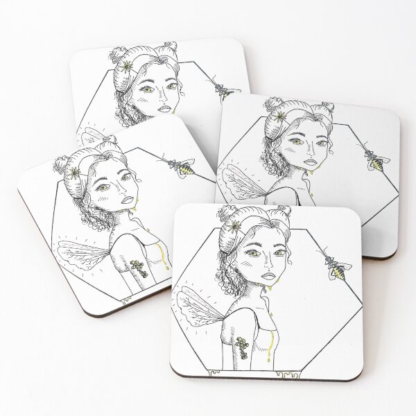 Item preview, Bee Girl designed and sold by Jaded_ Art_.