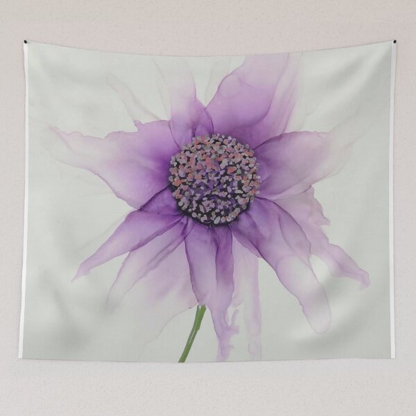 Item preview, Ink flower designed and sold by SandraWildArt.
