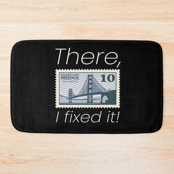 Item preview, There, I Fixed It! Stamp designed and sold by MooonTees.