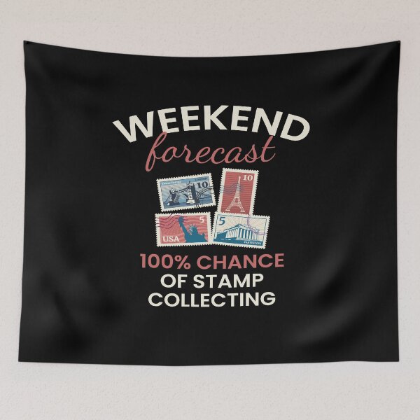 Item preview, Chance Of Stamp Collecting designed and sold by MooonTees.