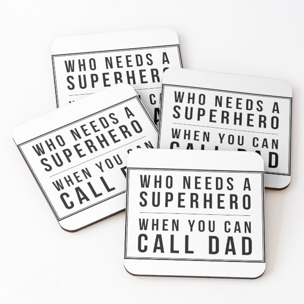 Item preview, Who needs a superhero when you can call dad designed and sold by shaune23.