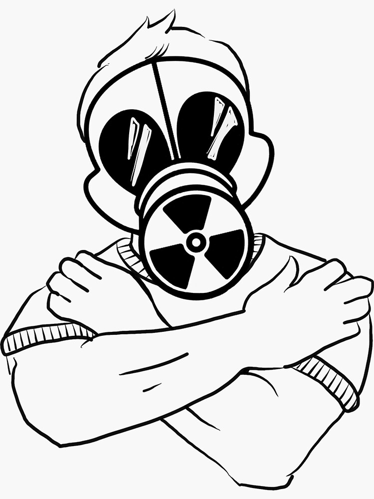 Gas Mask Guy Hug by IAF-Designs