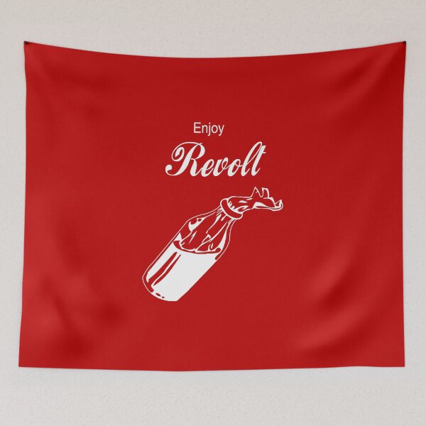 Item preview, Enjoy Revolt Riot Molotov Coke Coca Cola Parody Satire designed and sold by Joepseudo.