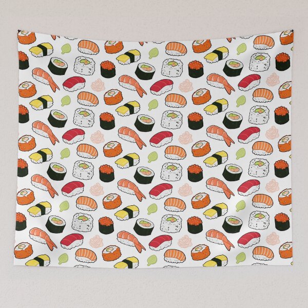 Item preview, Sushi (White) designed and sold by oxygenimpulse.