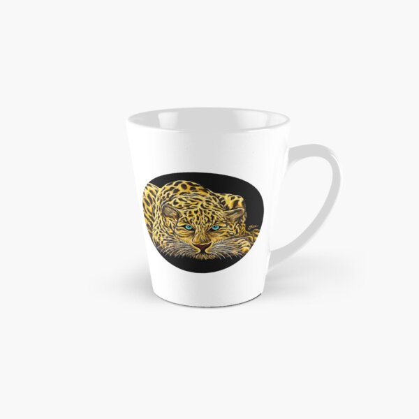 Leopard - Shee Endangered Retro Animals Tall Mug