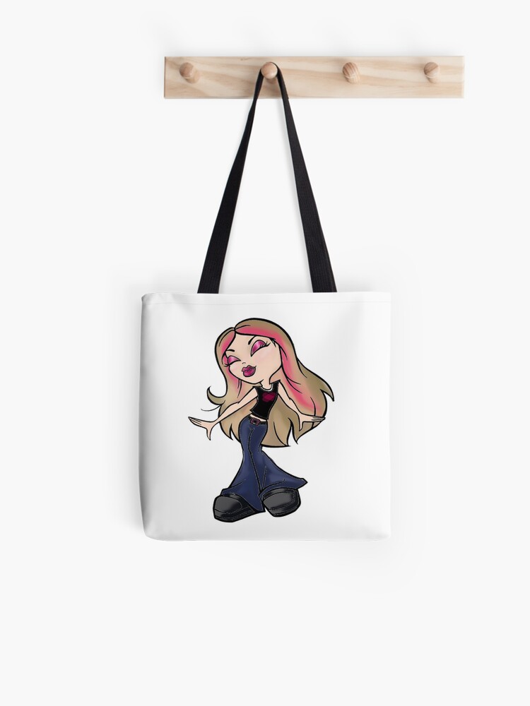 Bolsa de tela for Sale con la obra « sombra de ojos roja» de