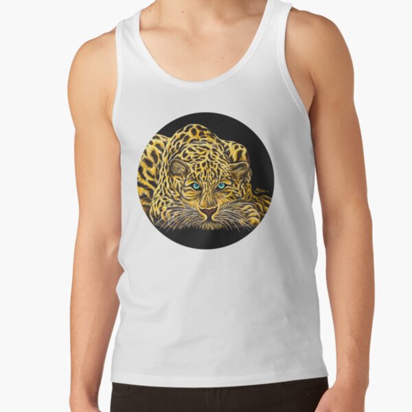 Leopard - Shee Endangered Retro Animals Tank Top