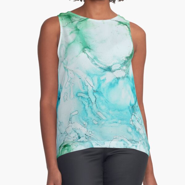Aqua Ärmelloses Top