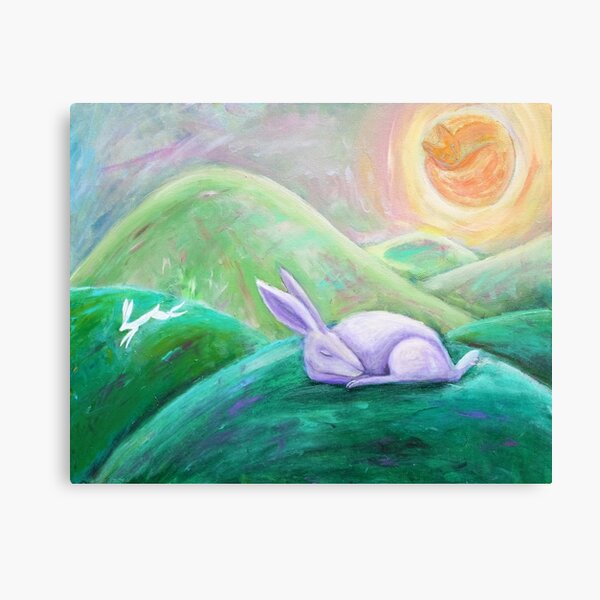 Fox Sunrise Canvas Print