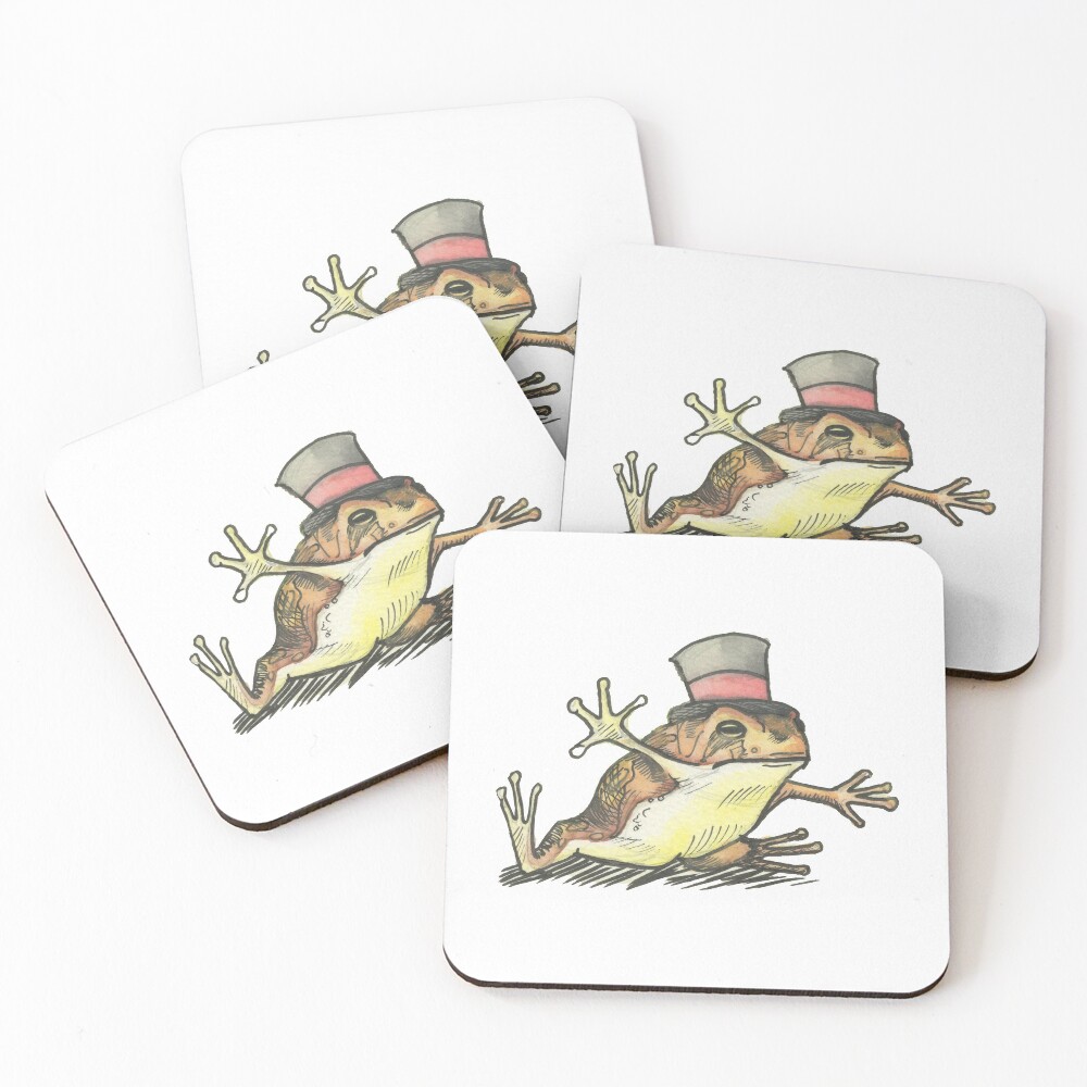 Item preview, Coasters (Set of 4) designed and sold by TinyThreadThing.