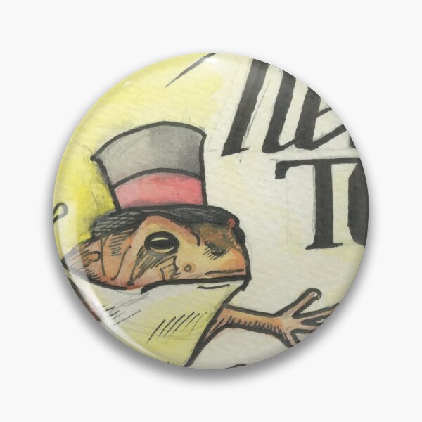 Item preview, Hello, Toad! The Dancing Toad designed and sold by TinyThreadThing.