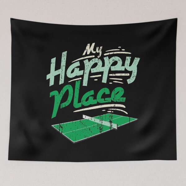 Item preview, My Happy Place Table Tennis Table - Ping Pong  designed and sold by biNutz.
