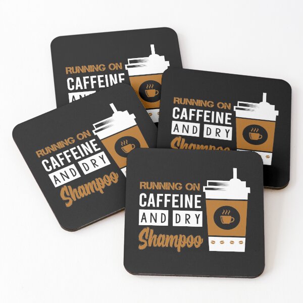 Item preview,  Running On Caffeine And Dry Shampoo, Mother's Day, Gift for Mom. designed and sold by Smart-Bee.