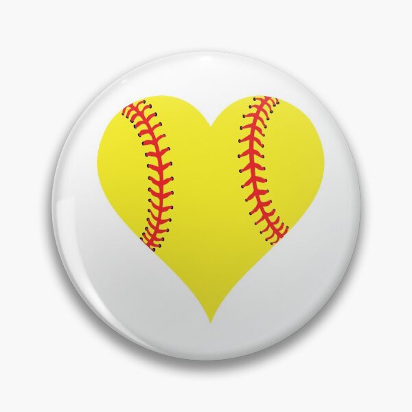 Artikelvorschau, Softball-Herz entworfen und verkauft von PepaAnaRB.