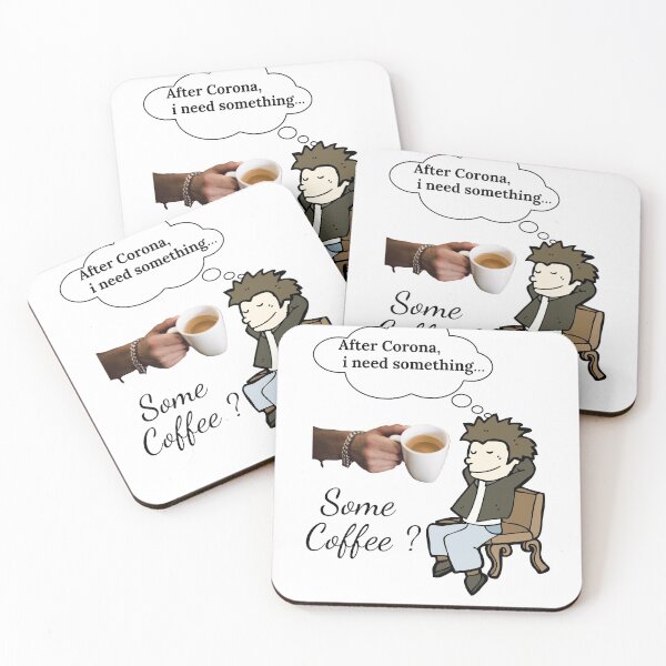 Item preview, After Corona t-shirts, After spread t-shirt, Funny Coffee t-shirts designed and sold by hiliga.