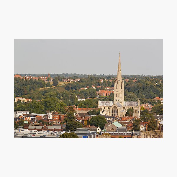 Norwich Anglican Cathedral Photographic Print