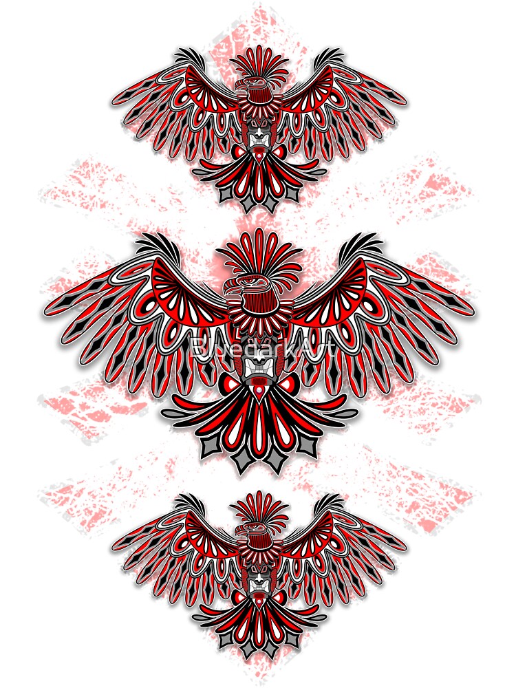 Eagle Tattoo Style Haida Art | Haida art, Eagle tattoo, Native american eagle  tattoo