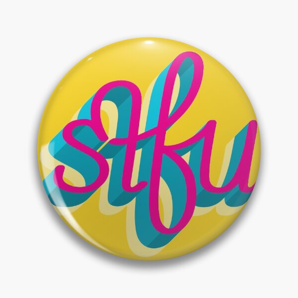 Item preview, STFU designed and sold by Casualigraphy.