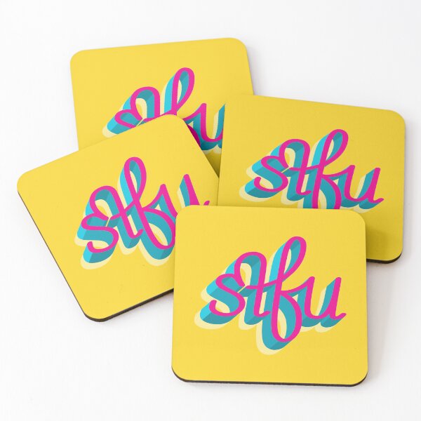 Item preview, STFU designed and sold by Casualigraphy.