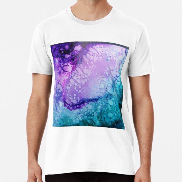 Blaue Lava Premium T-Shirt