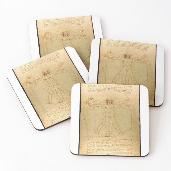 Item preview, Leonardo da Vinci vitruvian man designed and sold by Artem-design.