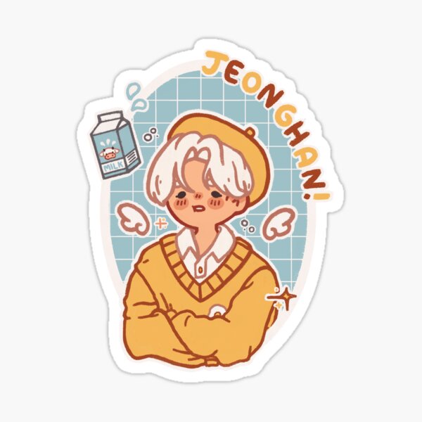 Jeonghan Sticker For Sale By Teddiorsa Redbubble