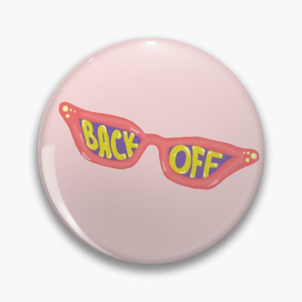Item preview, "back off" sunglasses designed and sold by junehydeart.