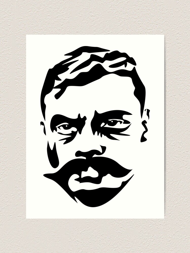  Lámina artística «Emiliano Zapata» de zuen