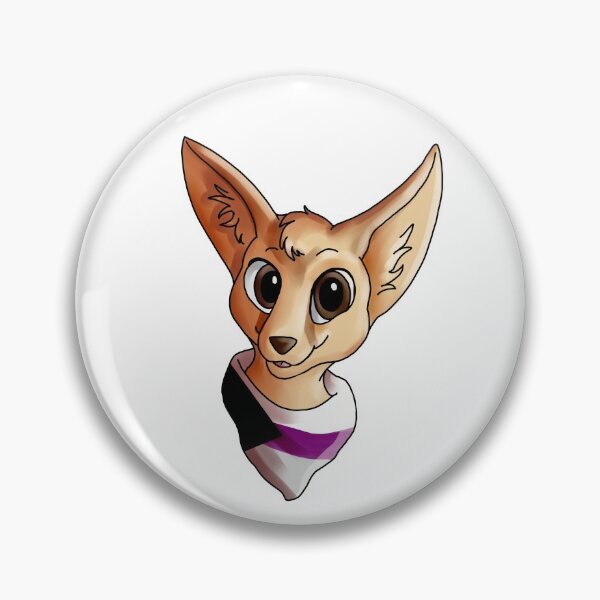 Item preview, Pride Fennec - Demisexual  designed and sold by TookFluff.