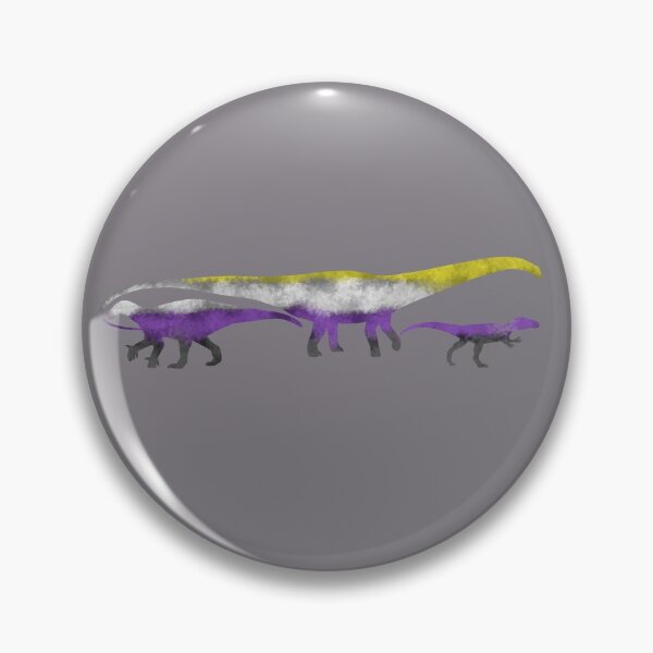Item preview, Nonbinary Pride Dinosaurs designed and sold by Mina-Richards.