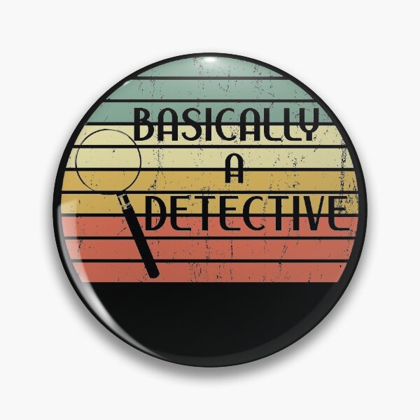 Item preview, Basically A Detective Funny True Crime Vintage Retro Sunset  designed and sold by DSweethearts.