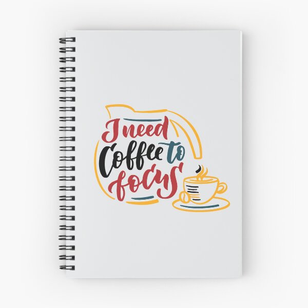 Item preview, need coffee to focus, coffee slogan, coffee pot and coffee cup on white background designed and sold by coffeeapparel.