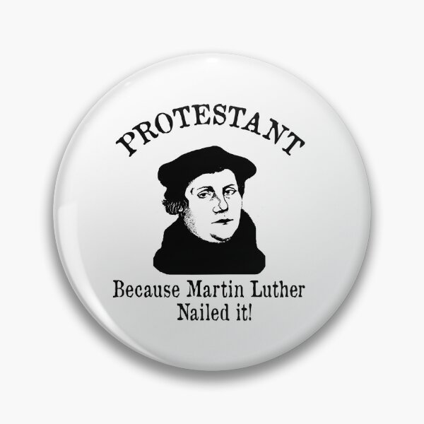 Item preview, Protestant because Martin Luther Nailed it Protestant Reformation designed and sold by funnytshirtemp.