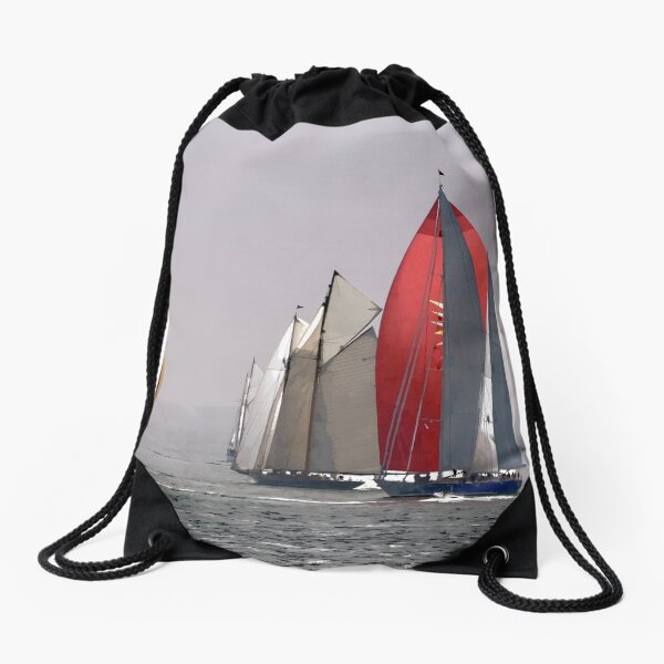Classic sailing Drawstring Bag