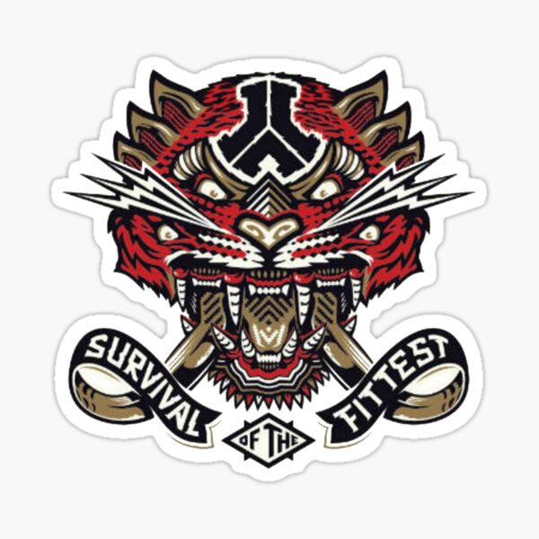 Macht des Kriegers Sticker