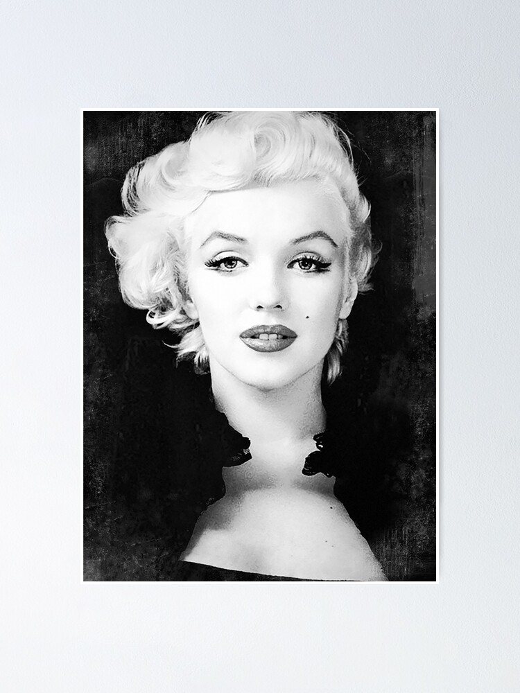 Marilyn Monroe - BW Vintage - D17 | Poster