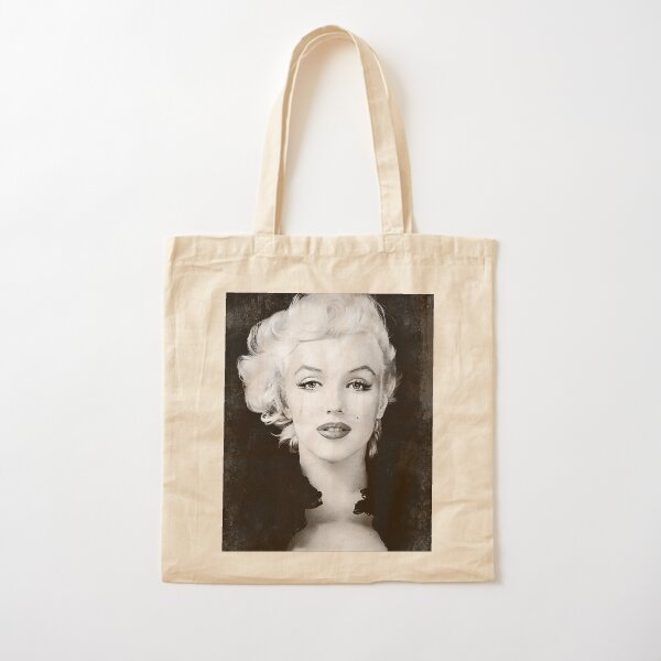 70896 ROSE COLLAGE MARILYN MONROE REUSABLE SHOPPING TOTE/GIFT BAG 