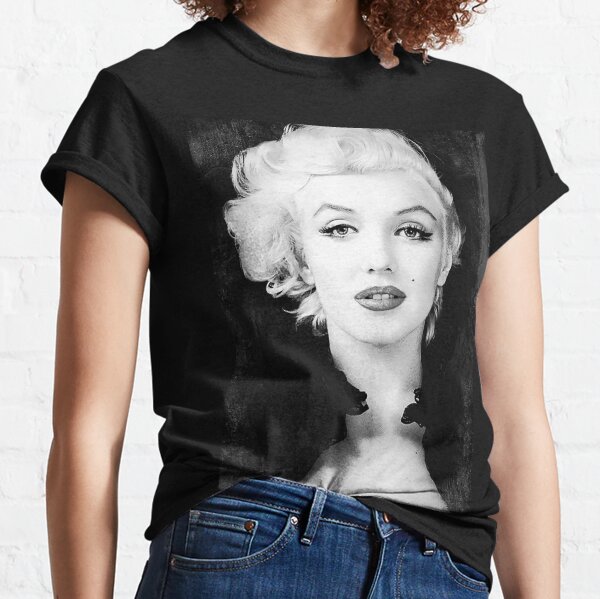 Clothing Gender-Neutral Adult Clothing Tops & Tees T-shirts Marilyn Monroe James Dean Tee Top Vintage Unisex Ladies T shirt 8310 