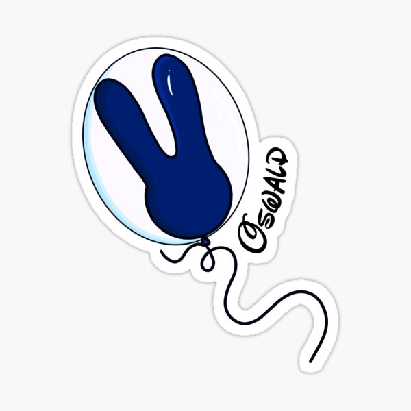 Oswald Balloon Sticker For Sale By Malamootpoint Redbubble 2512