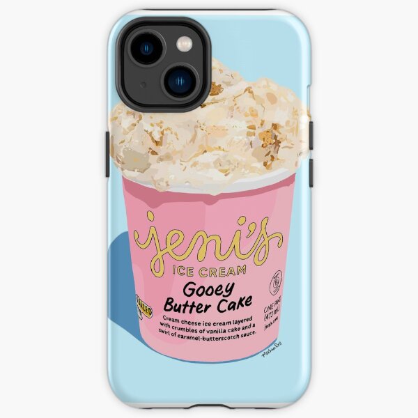 Jeni's Ice Cream Pint Gooey Butter Cake iPhone Tough Case