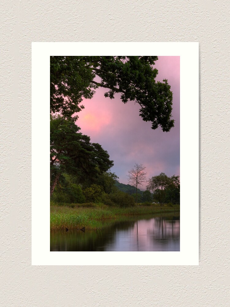 Alternate view of Ard Silhouettes Art Print