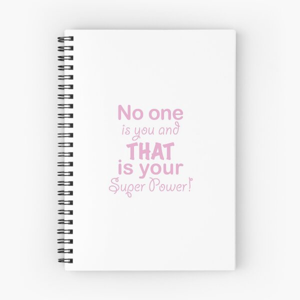Item preview, No One Is You And That Is Your Super Power! designed and sold by millsofsp.