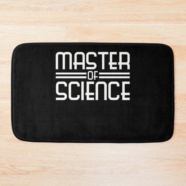 Artikelvorschau, Master of Science entworfen und verkauft von 4tomic.
