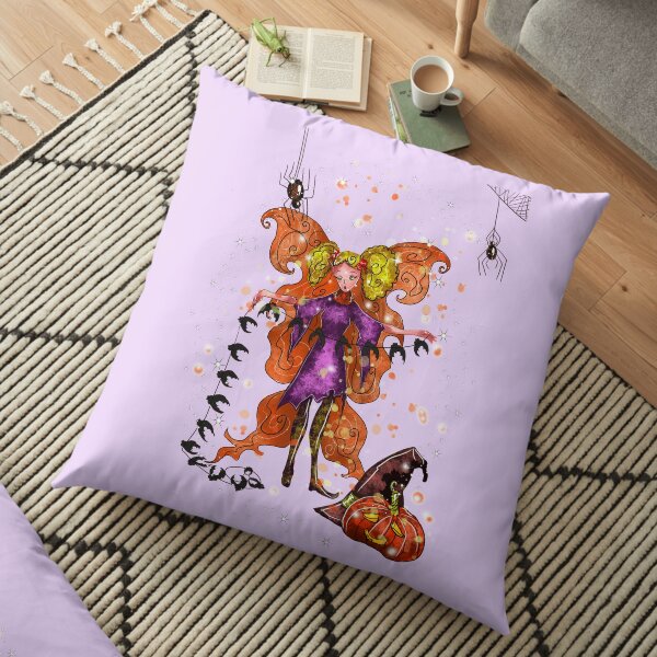 Elektra Luna The Handmade Halloween Fairy Floor Pillow