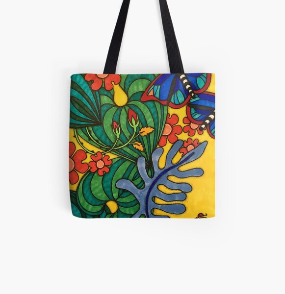 Garden of Creativity All Over Print Tote Bag