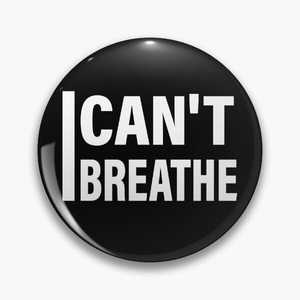 Item preview, I CAN'T BREATHE Slim Fit T-Shirt designed and sold by ART ilo.