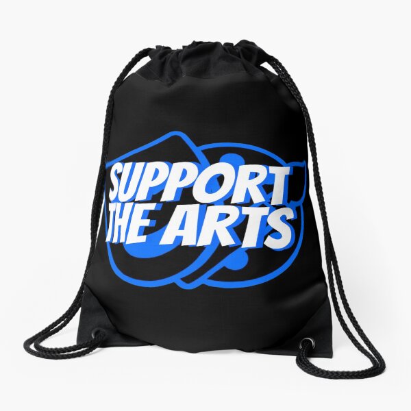 SUPPORT THE ARTS Drawstring Bag